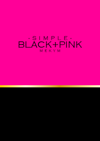-SIMPLE- BLACK+PINK