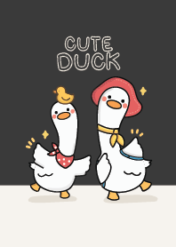 เป็ดน่ารัก : สีดำ