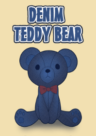 DENIM TEDDY BEAR