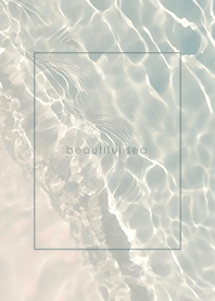 Beautiful Sea  - 011 Ivory & Mint