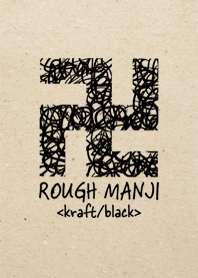 ROUGH MANJI <kraft/black>