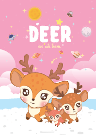 Deer Seaside Pink