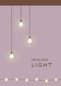 Healing Light - Brown&Purple