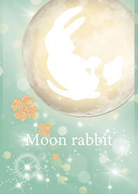 Mint green : Lucky Moon &  Rabbit
