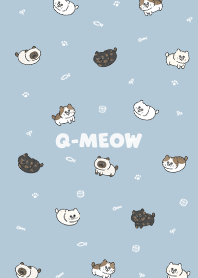 Q-meow3 - blue