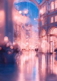 Pink Dreamy Sparkling Arcade