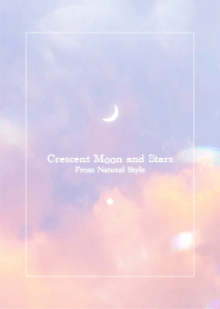 Crescent Moon and Stars #12