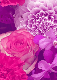 PURPLE FLOWER-DAHLIA- 23