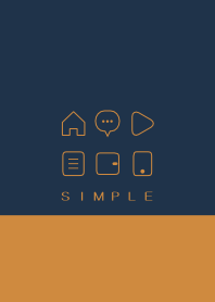 SIMPLE(brown blue)V.1587b