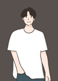 ผู้ชาย ใส่เสื้อยืดสีขาว