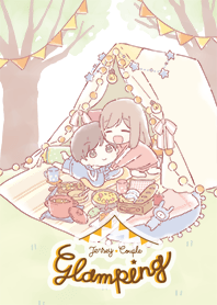 jersey couple glamping