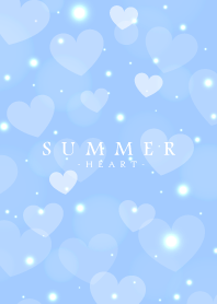 SUMMER -HEART- LIGHT BLUE 2 #fresh