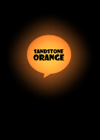 Sandstone Orange In Black v.4