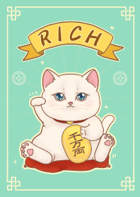 The maneki-neko (fortune cat)  rich 60