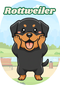 Brave Rottweiler (Brown 05)