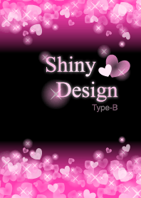 Shiny Design Type-B ピンク＆ハート