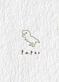 Paper and line drawing dinosaurs.