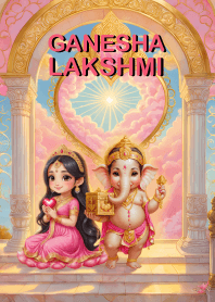 Ganesh & Lakshmi : wealthy, rich,(JP)