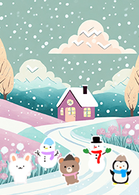 Kawaii scandinavian style(Winter-946)