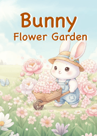 Bunny Flower Garden