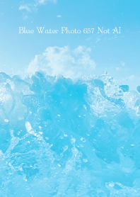 Blue Water Photo 657 Not AI