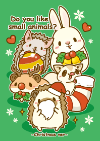 小動物がいっぱい クリスマスver