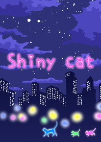 Shiny cat
