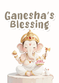 Ganesha' Blessing (Beige)