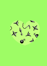 Simple shuriken's green