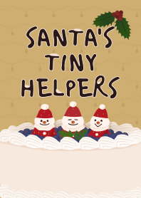 Santa's tiny helper 02 + beige [os]