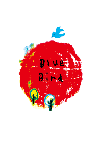 Blue birds Flower fruit