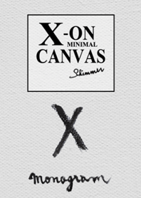 X on Canvas -Minimal-