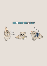 meowneko3 / pale beige