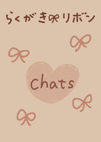 Graffiti Ribbon (Beige)