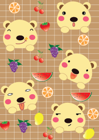 Cute bear theme v.11