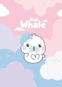 Whale Seal Dream Cloud Lover