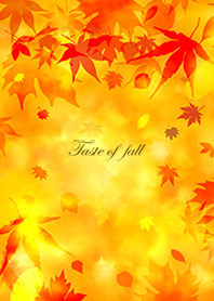 Taste of fall