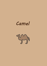 ミニマルクラシックブラウンラクダ