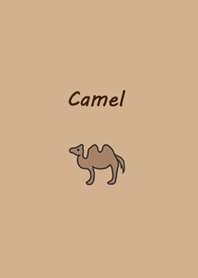 Minimalist classic brown camel