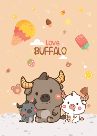 Buffalo Love Ice Cream Kawaii