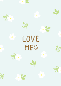 White floret Blue4 from Japan