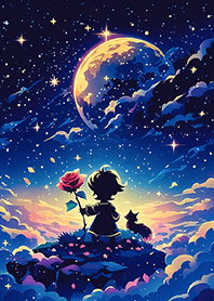 ⭐️世界之巔的小王子與狐狸❤️