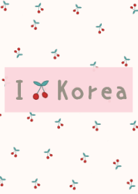 -ivory pink- korean cherry