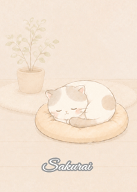 Cozy Lazy Cat: Sakurai
