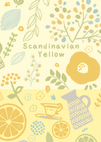 Scandinavian design Theme Yellow