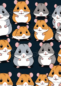 Banyak sekali hamster! 203