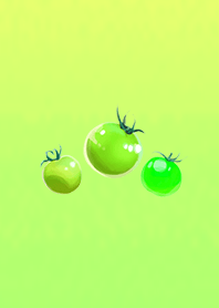 Summer tomato light green