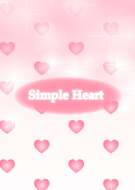 Simple Heart -pink1