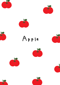 Cute apple pattern.