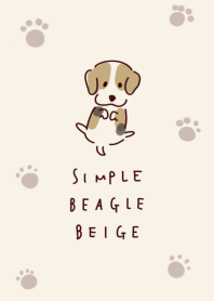 Simple beagle beige.
